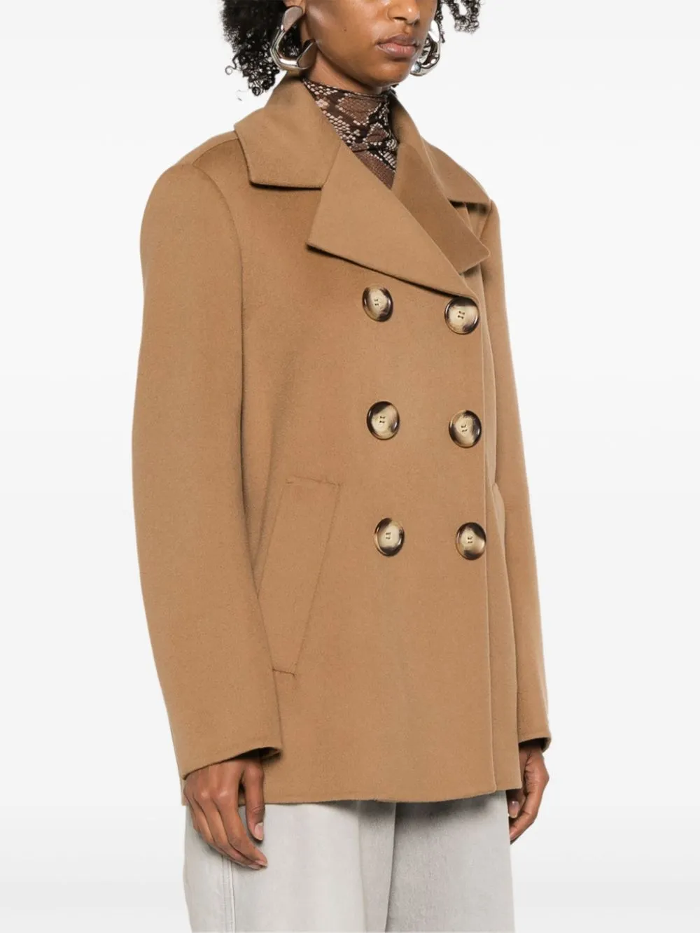 SPORTMAX PRE Coats Camel sold by Lord & Taylor product image thumbnail 2