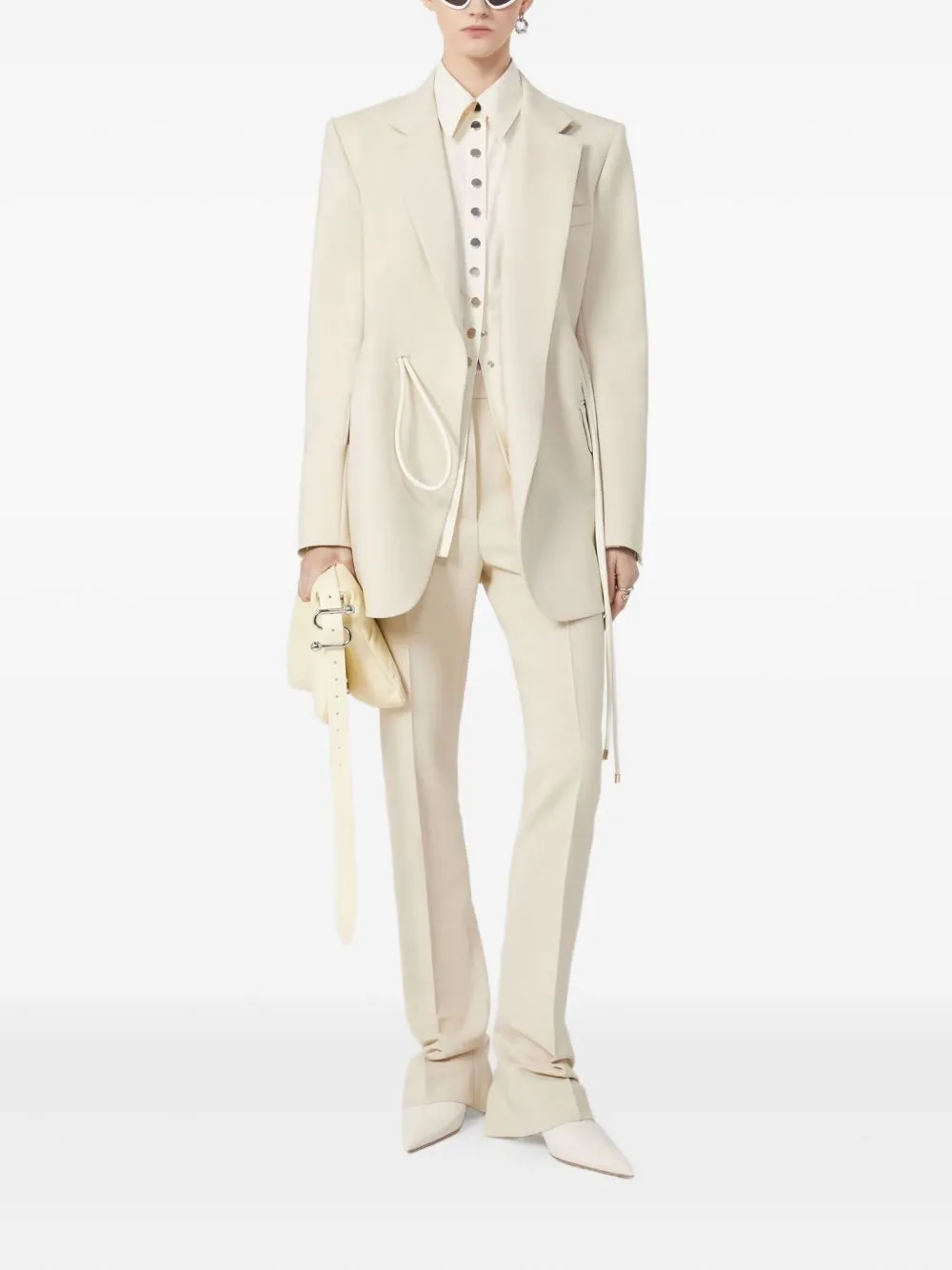 SPORTMAX PRE Coats Ivory sold by Lord & Taylor product image thumbnail 5