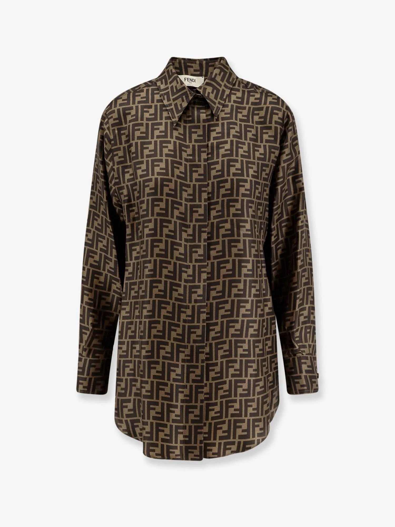 Silk Shirt with FF Motif sold by Lord & Taylor