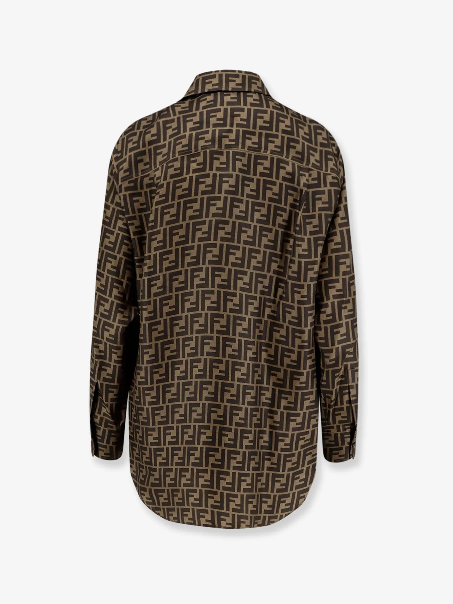 Silk Shirt with FF Motif sold by Lord & Taylor product image thumbnail 2