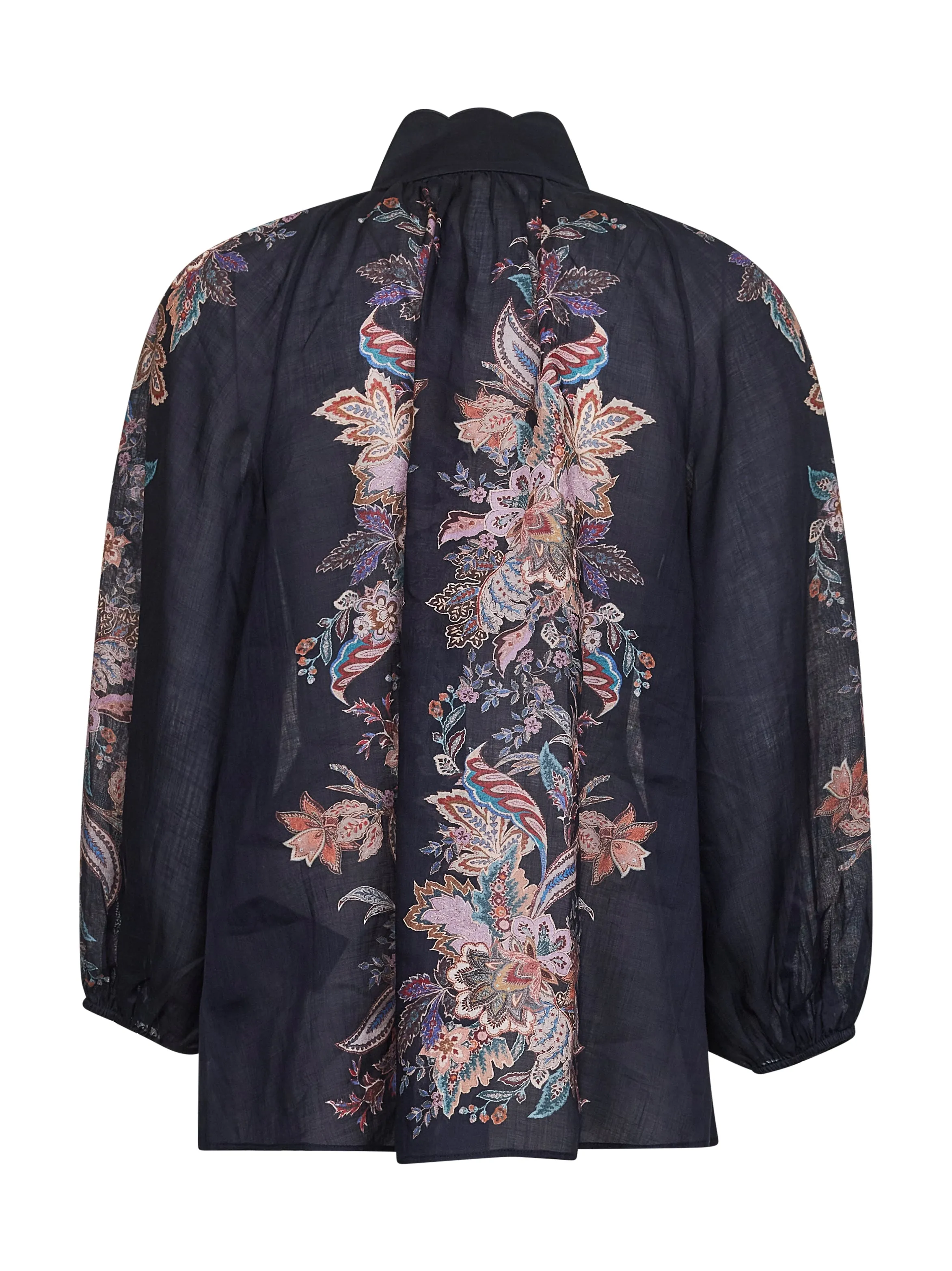 Blue Paisley Rhiannon Blouse sold by Lord & Taylor product image thumbnail 2