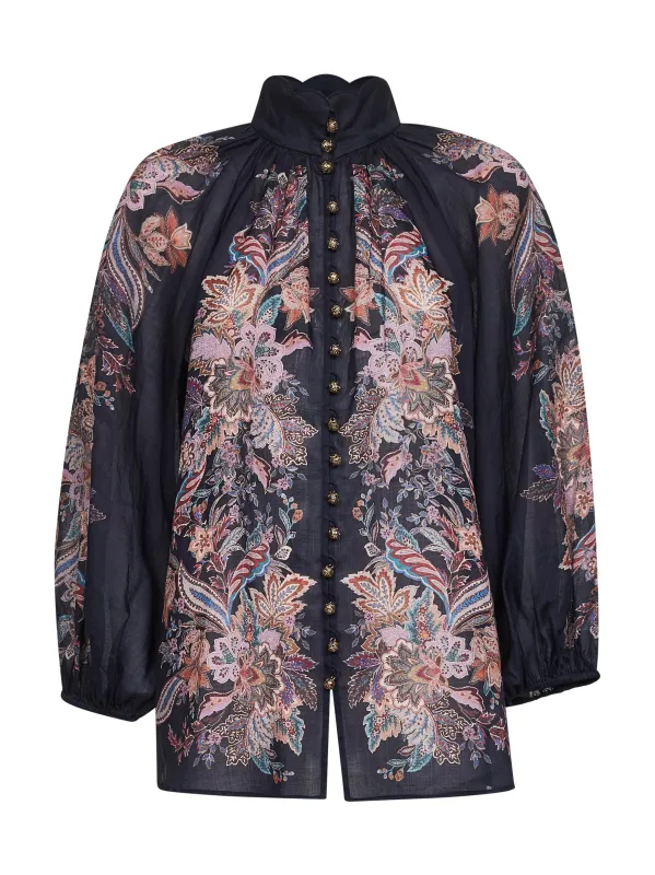 Blue Paisley Rhiannon Blouse sold by Lord & Taylor