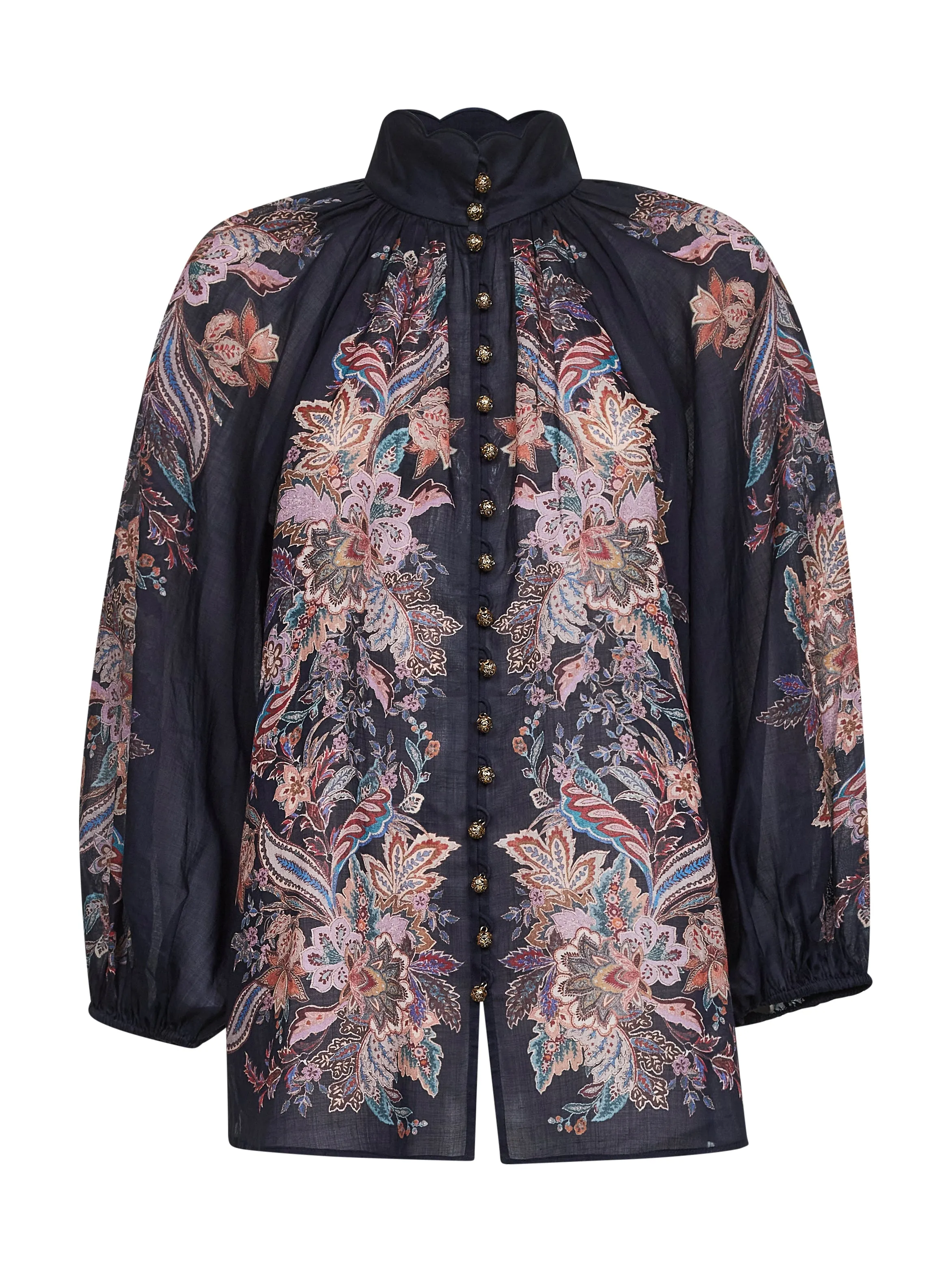 Blue Paisley Rhiannon Blouse sold by Lord & Taylor