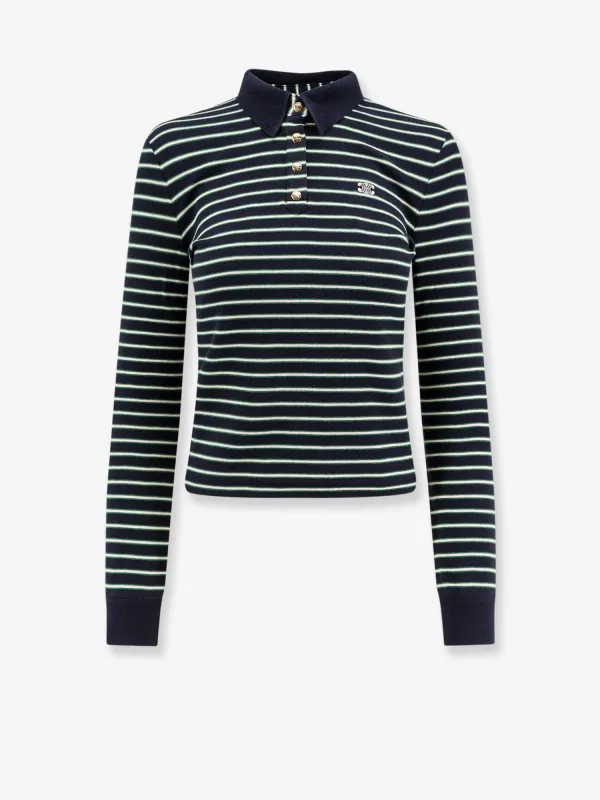 Striped Cotton Polo Shirt sold by Lord & Taylor