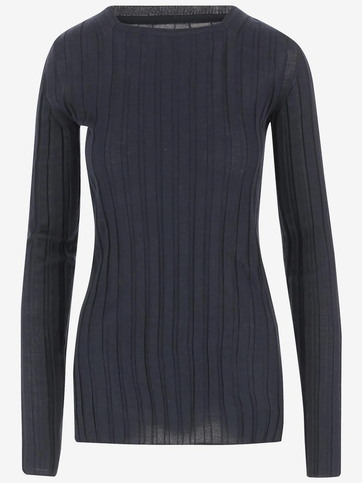 Ribbed Wool and Silk Sweater sold by Lord & Taylor