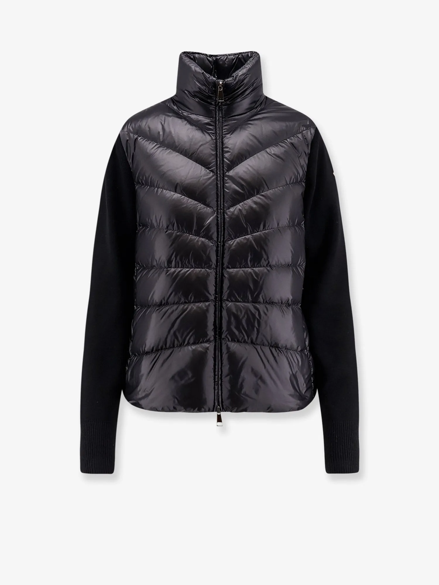 Down Jacket with Wool Sleeves sold by Lord & Taylor