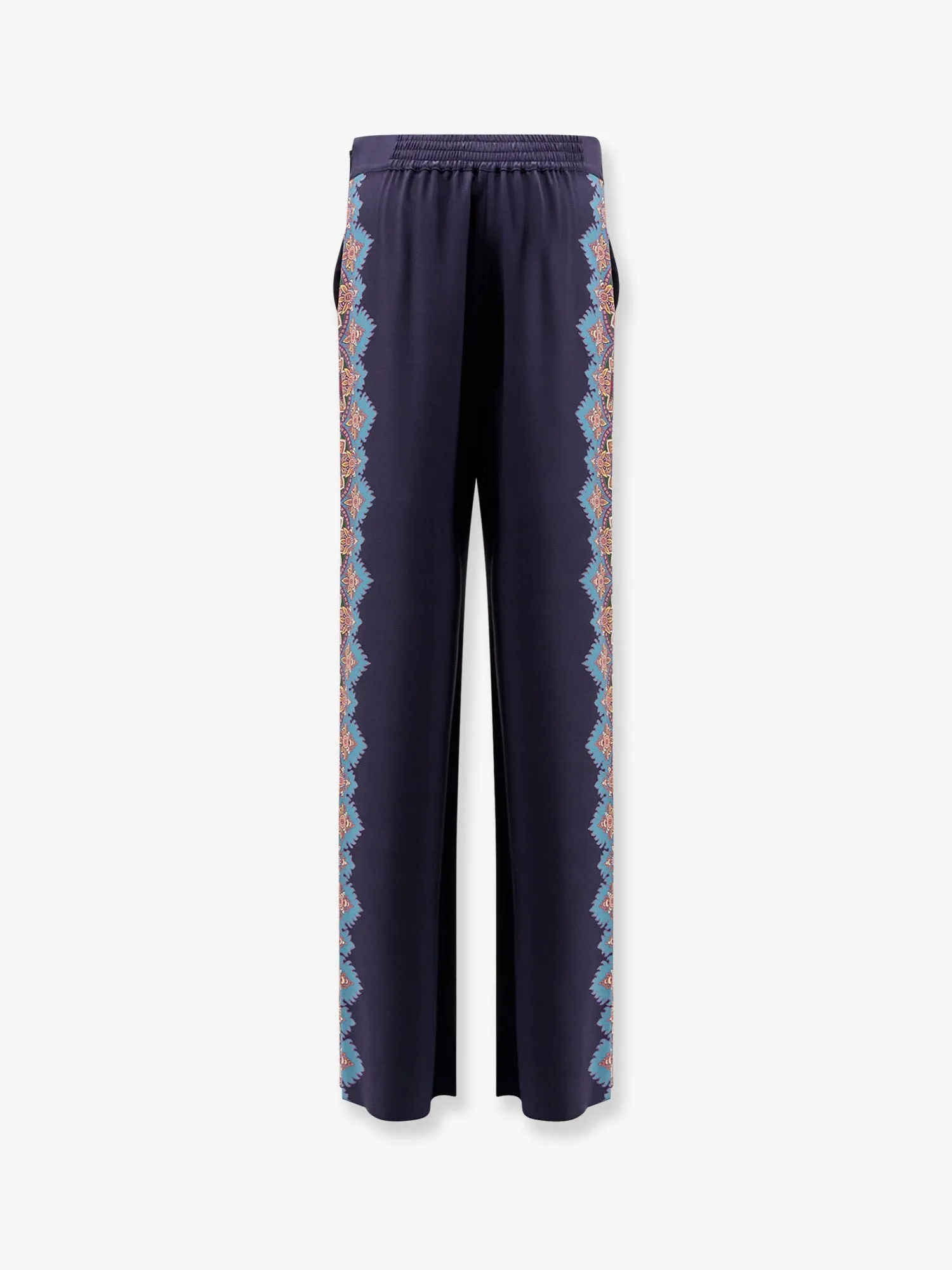 Silk Trousers with Floral Print sold by Lord & Taylor product image thumbnail 2