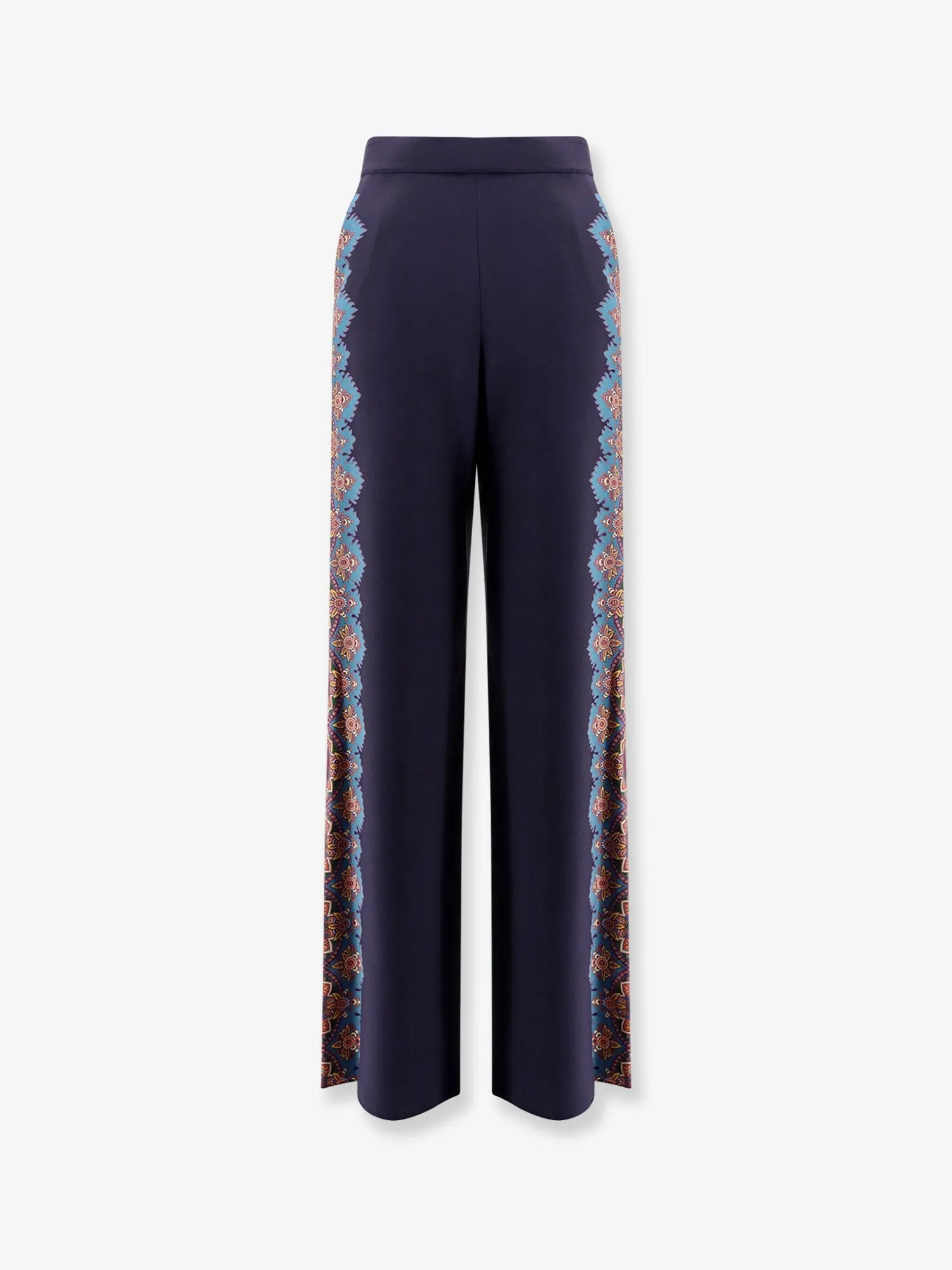 Silk Trousers with Floral Print sold by Lord & Taylor