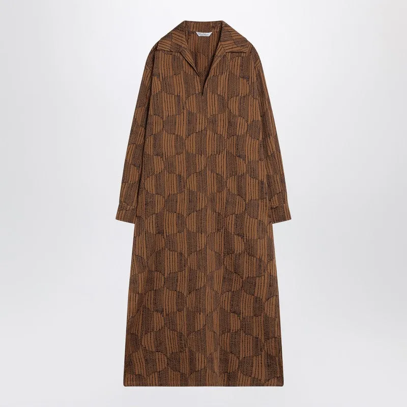 Max Mara Olive green shirt dress in cotton sold by Lord & Taylor