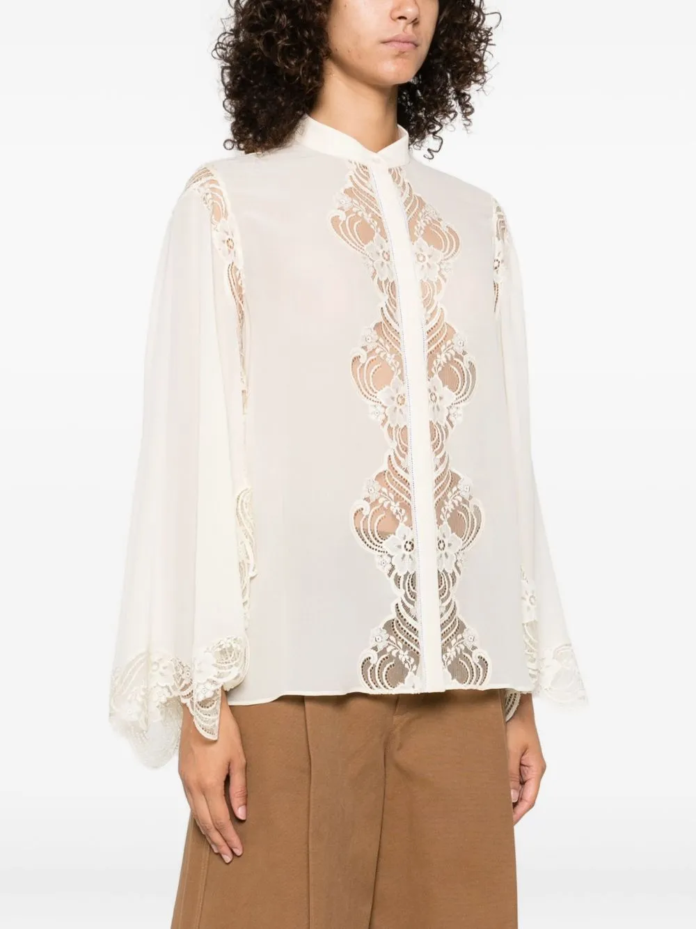 Chloé Chloè Top White sold by Lord & Taylor product image thumbnail 4