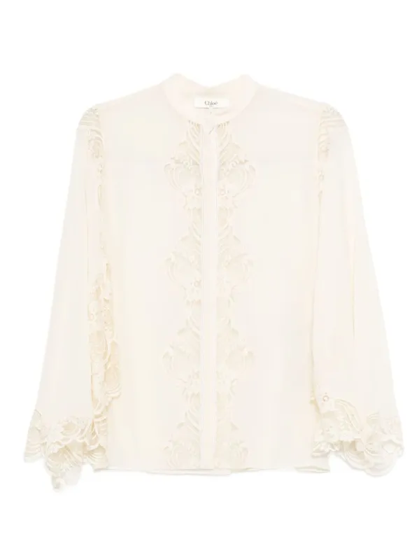 Chloé Chloè Top White sold by Lord & Taylor