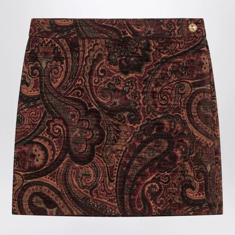 Chloé Mini skirt with jacquard pattern sold by Lord & Taylor