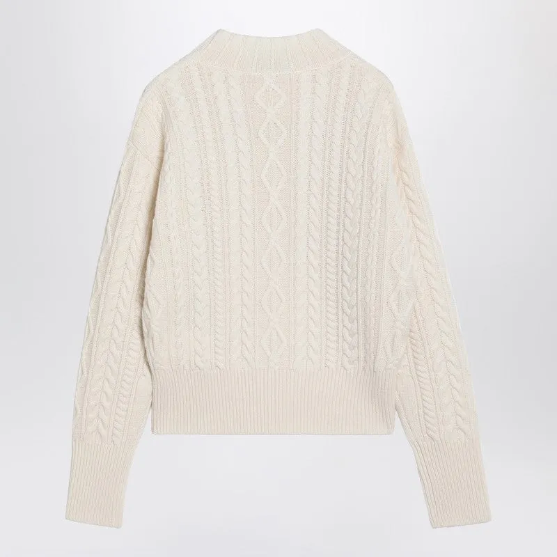 Max Mara White wool and cashmere sweater sold by Lord & Taylor product image thumbnail 2