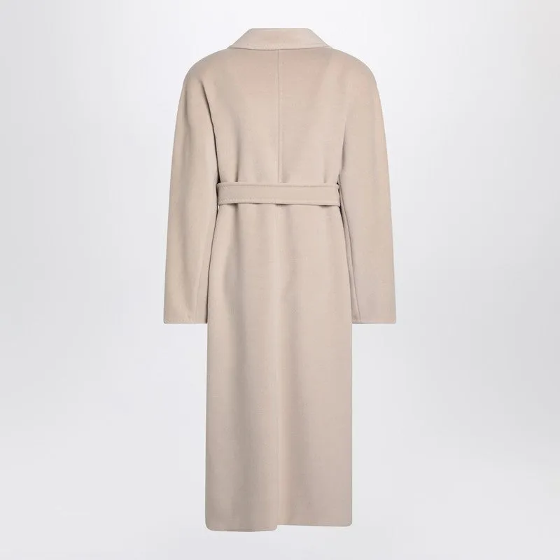 Max Mara Beige double-breasted coat in wool and cashmere sold by Lord & Taylor product image thumbnail 2