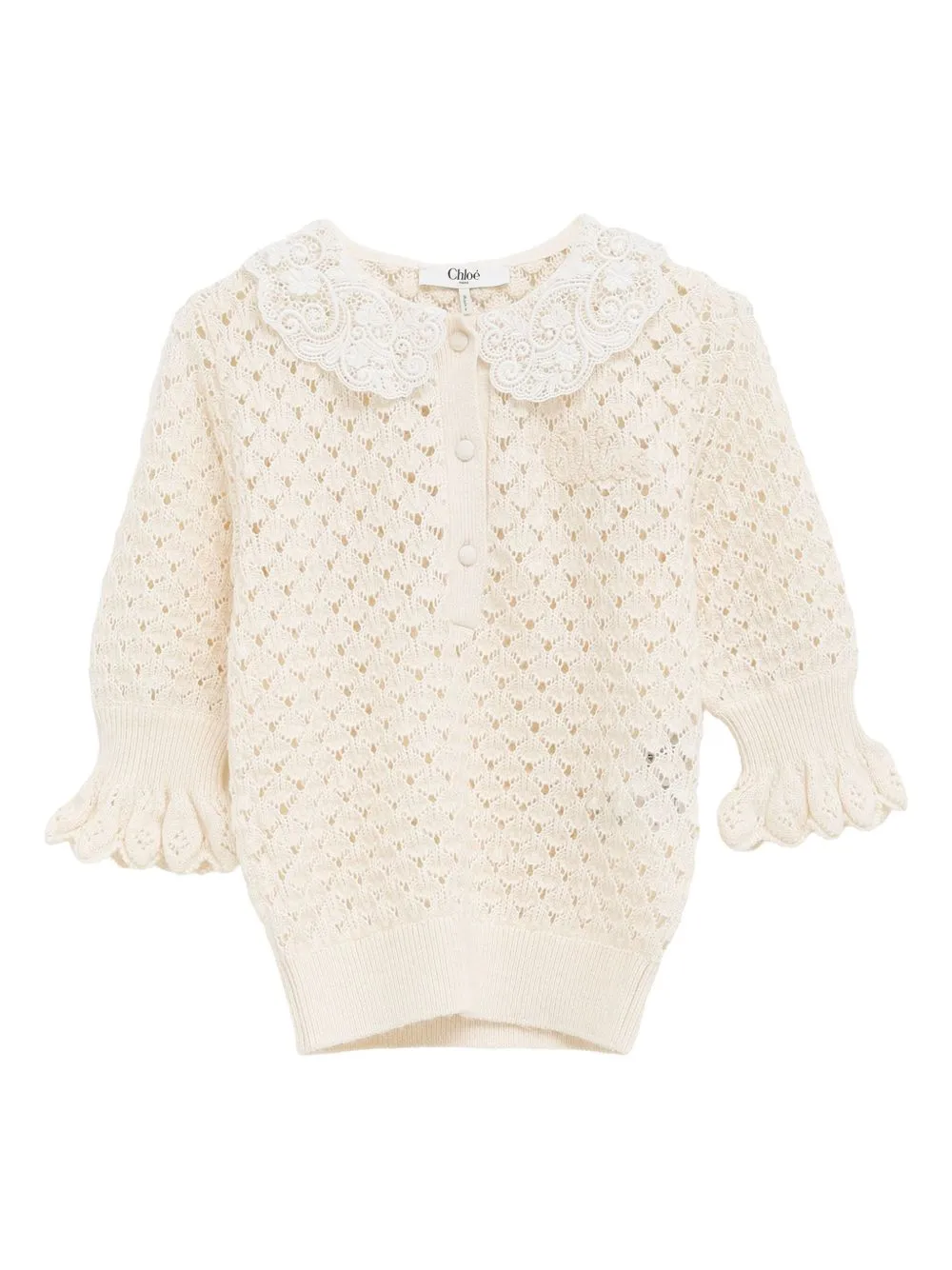 Chloé Chloè Sweaters White sold by Lord & Taylor