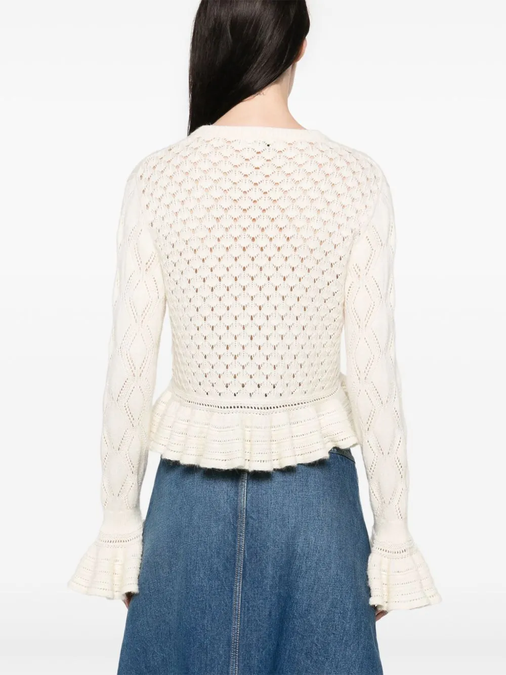 Chloé Chloè Sweaters White sold by Lord & Taylor product image thumbnail 3