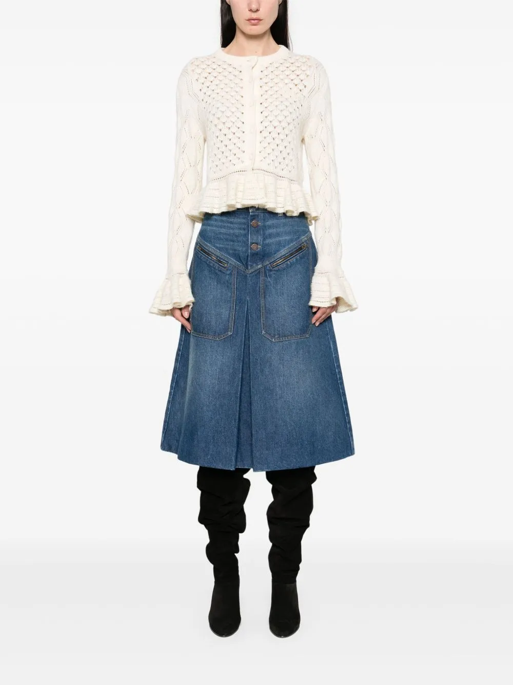 Chloé Chloè Sweaters White sold by Lord & Taylor product image thumbnail 5