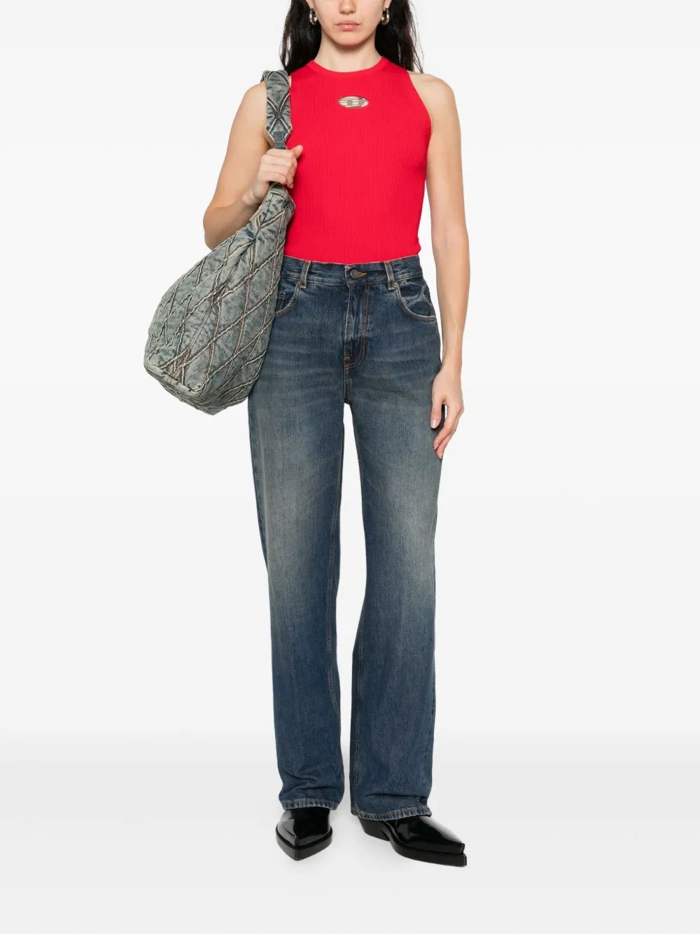 Diesel Top Red sold by Lord & Taylor product image thumbnail 5