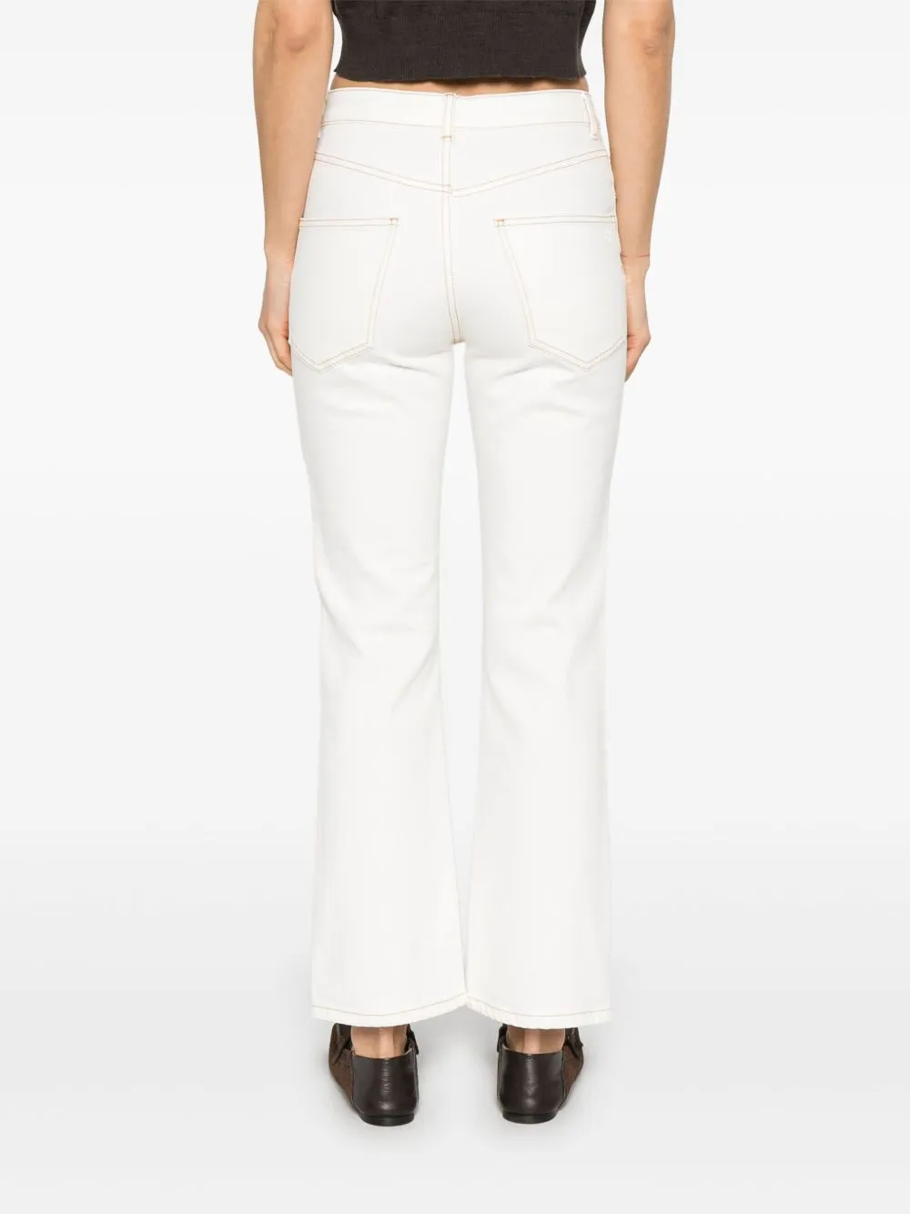 Tory Burch denim jeans - white sold by Lord & Taylor product image thumbnail 5