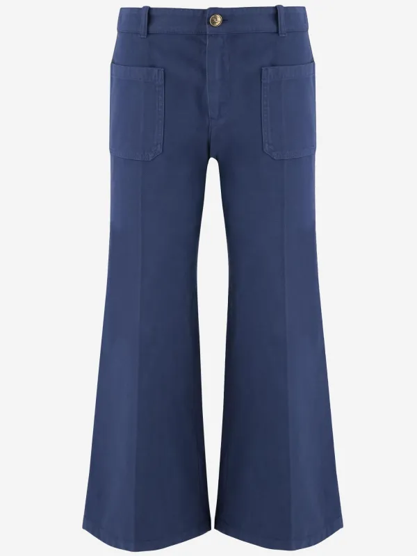 Cotton Cropped Pants sold by Lord & Taylor