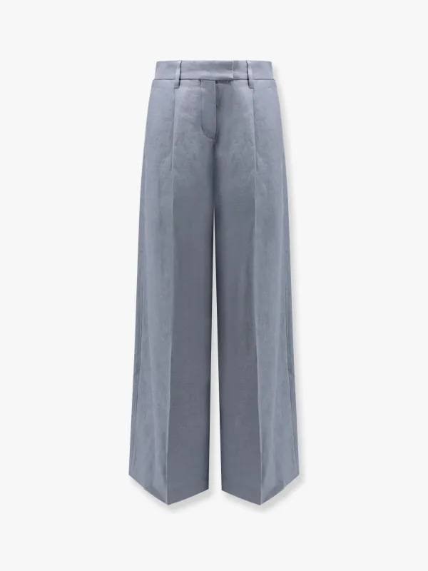 Hemp and linen trouser made by Brunello Cucinelli