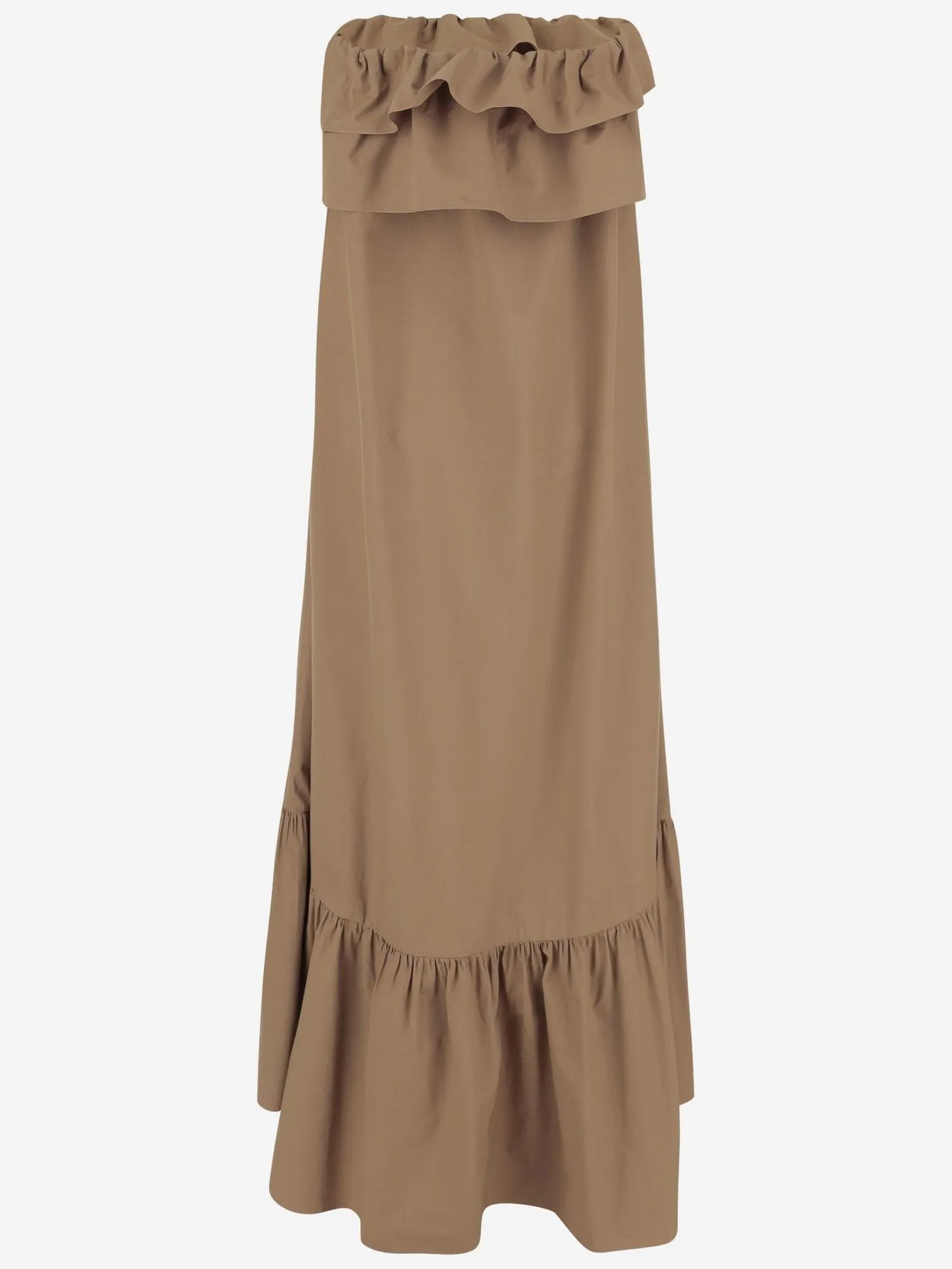 Cotton Ruffle Long Dress sold by Lord & Taylor product image thumbnail 3