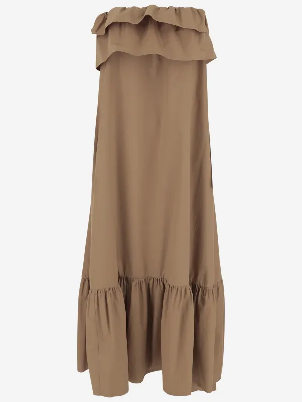 Cotton Ruffle Long Dress sold by Lord & Taylor
