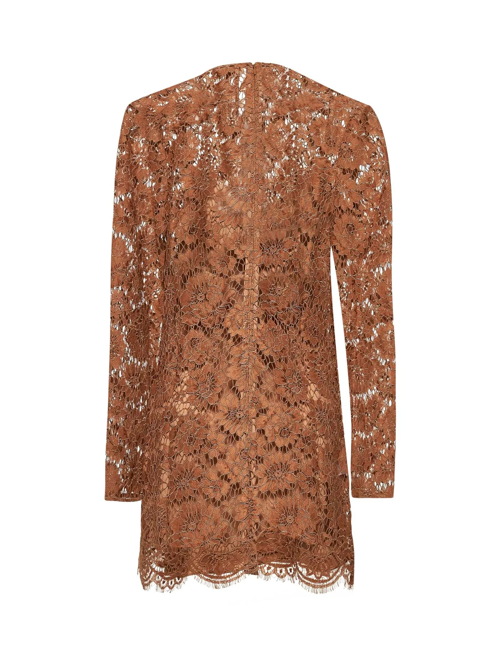 Brown Lace Bow Mini Dress sold by Lord & Taylor product image thumbnail 2