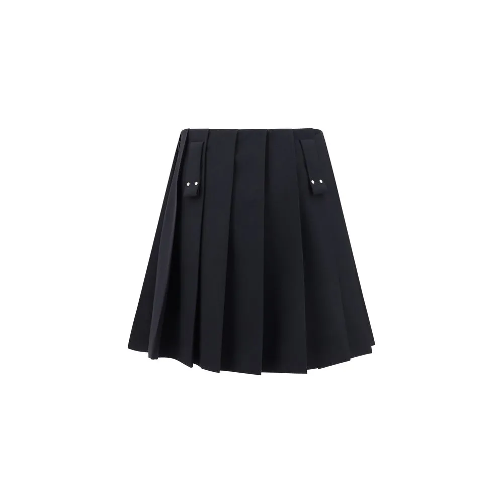 Wool pleated Miniskirt sold by Lord & Taylor product image thumbnail 2