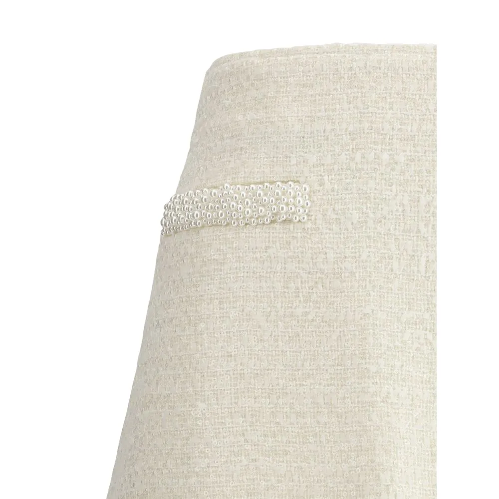 Pearls bouclé Miniskirt sold by Lord & Taylor product image thumbnail 3