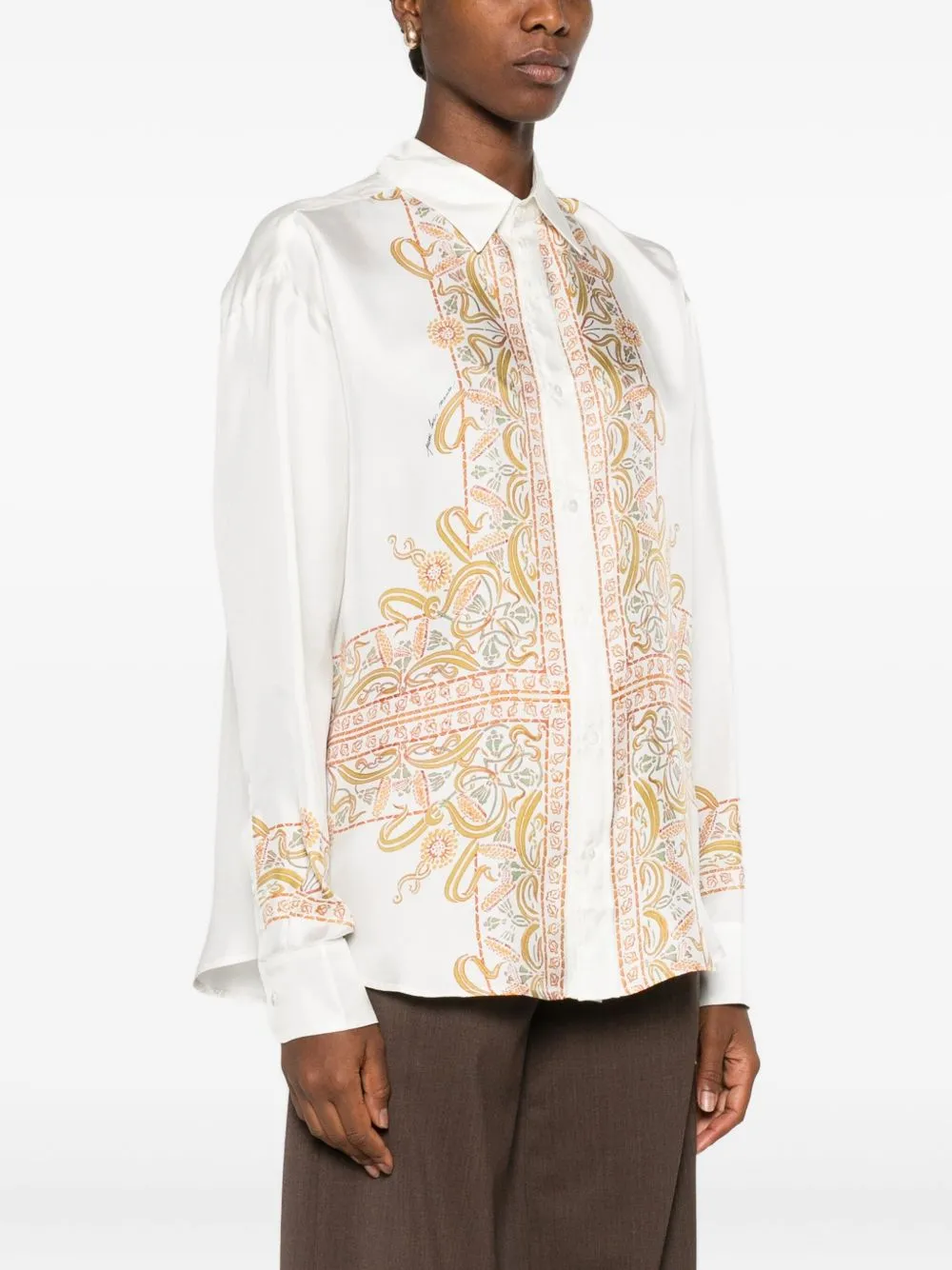 Pierre Louis Mascia Shirts White sold by Lord & Taylor product image thumbnail 5