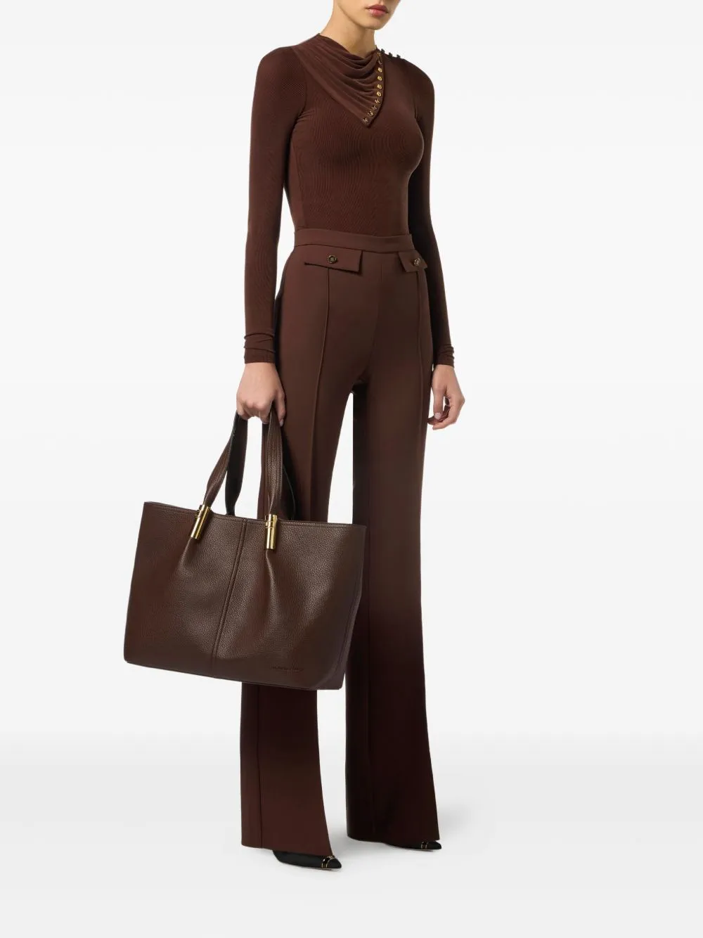 Elisabetta Franchi Trousers Brown sold by Lord & Taylor product image thumbnail 4