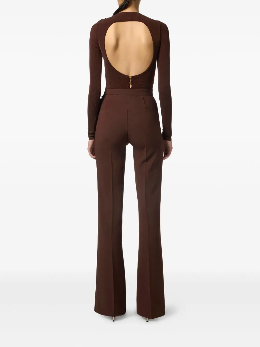 Elisabetta Franchi Trousers Brown sold by Lord & Taylor product image thumbnail 3