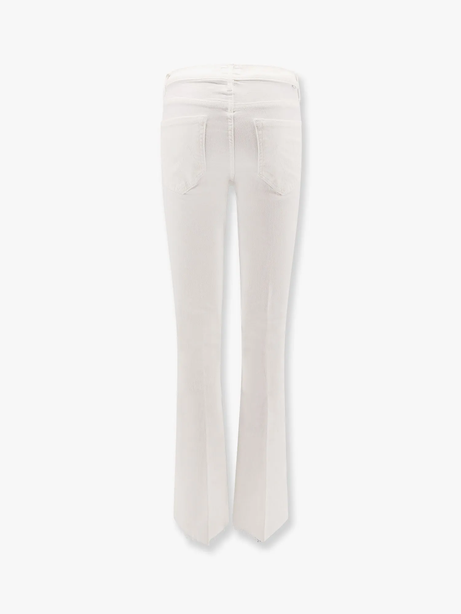 Stretch cotton trouser with embroidered monogram sold by Lord & Taylor product image thumbnail 2