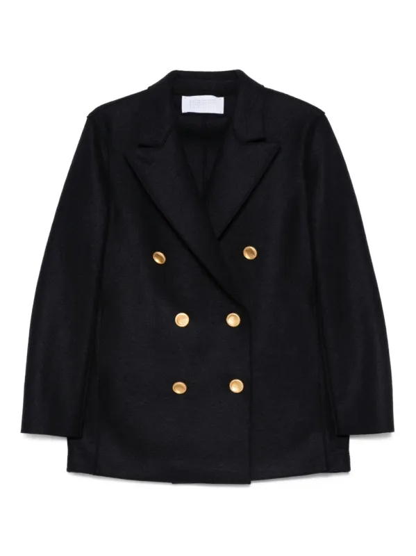 Harris Wharf London Coats Blue sold by Lord & Taylor
