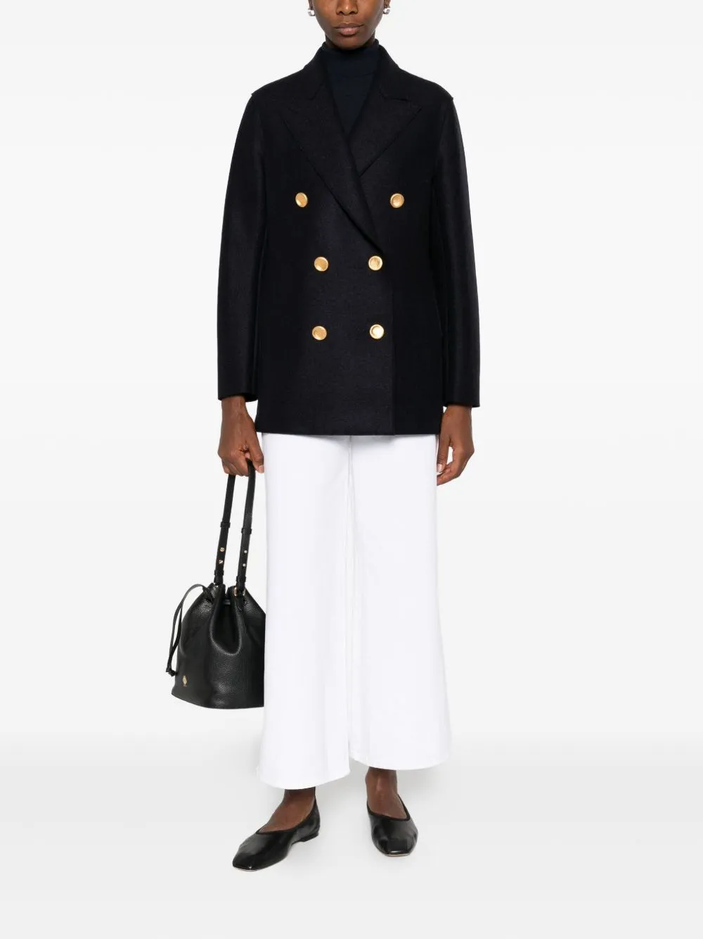 Harris Wharf London Coats Blue sold by Lord & Taylor product image thumbnail 4