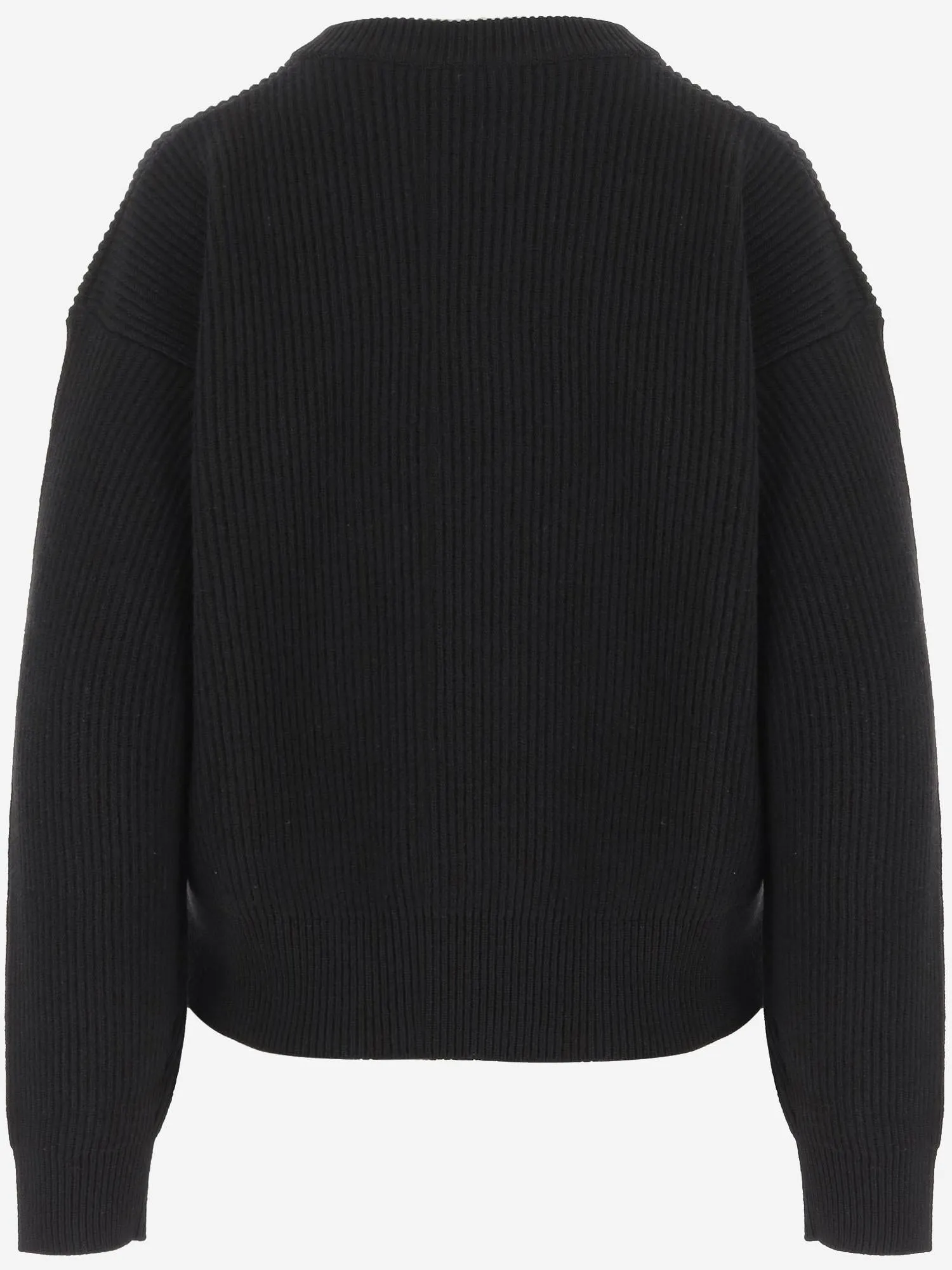 Ribbed Wool Sweater with Studs sold by Lord & Taylor product image thumbnail 2