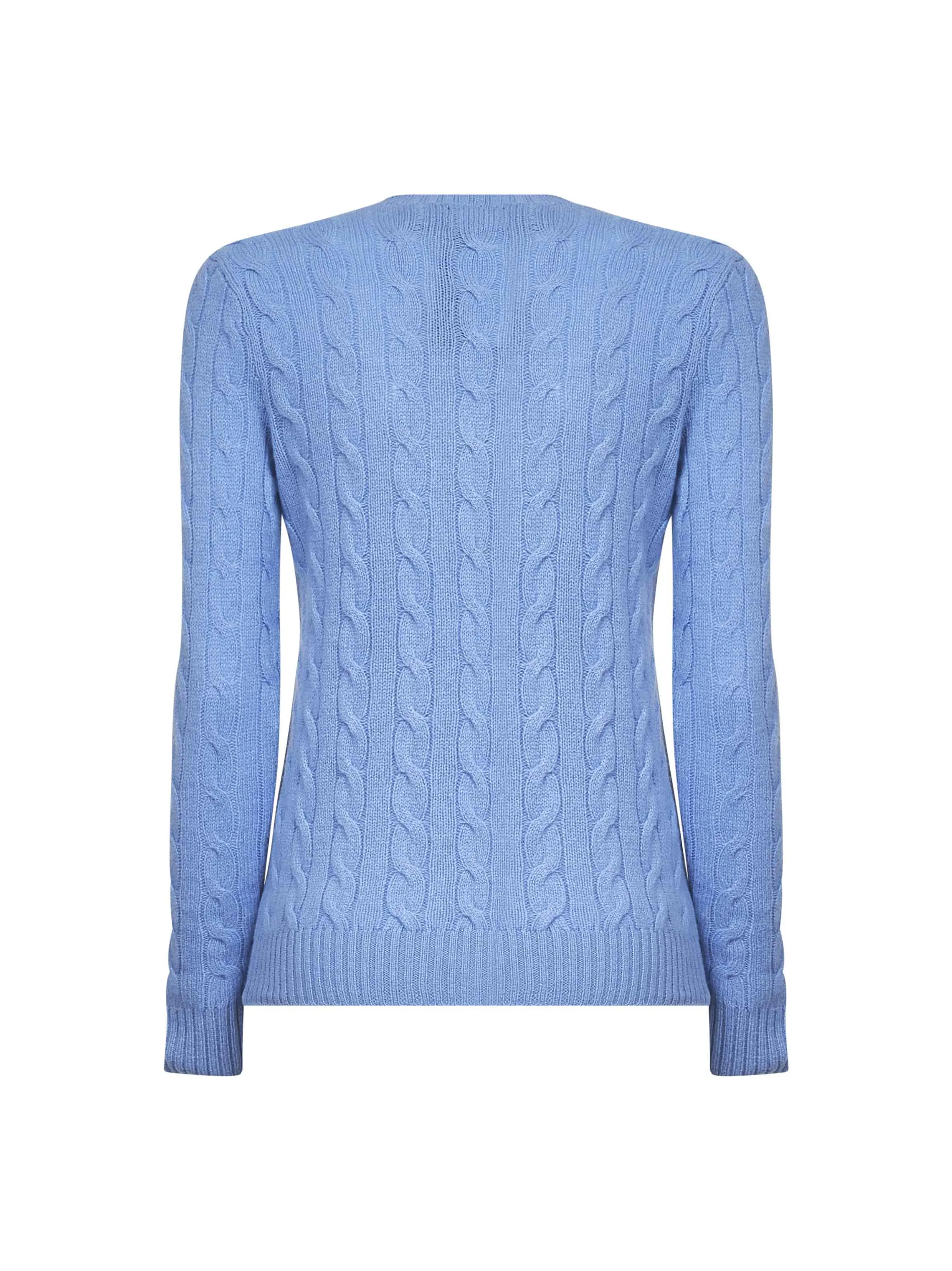 Light Blue Cable Knit Sweater sold by Lord & Taylor product image thumbnail 2