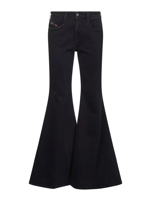 Black Flare Jeans sold by Lord & Taylor