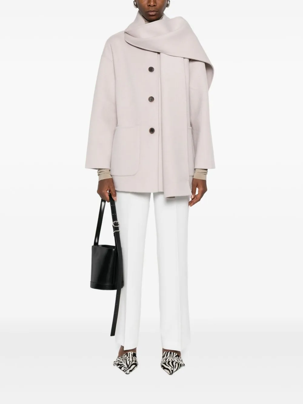 Via Masini 80 Trousers White sold by Lord & Taylor product image thumbnail 4