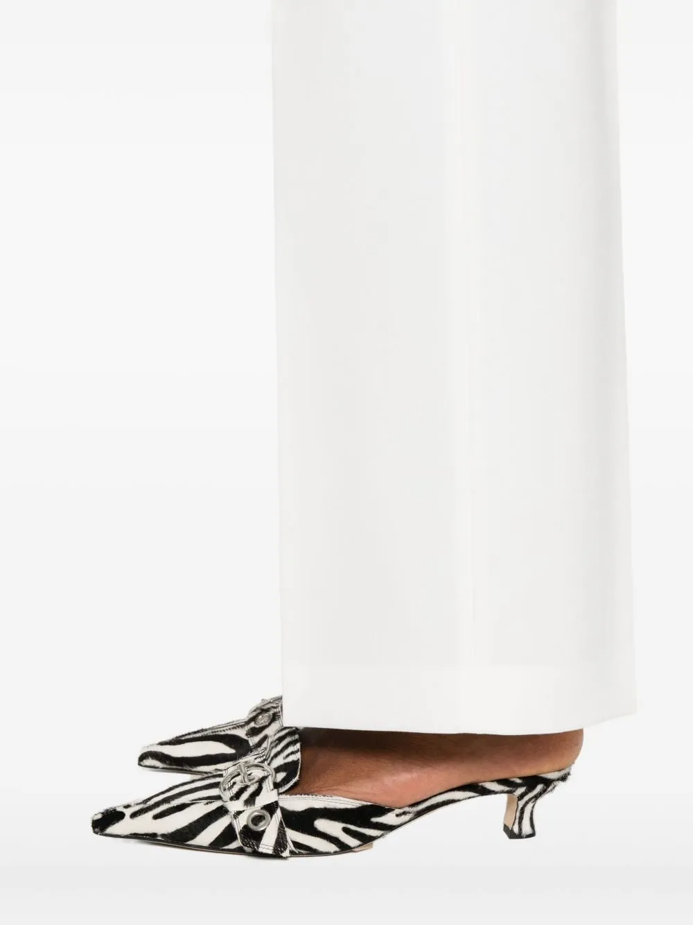 Via Masini 80 Trousers White sold by Lord & Taylor product image thumbnail 3