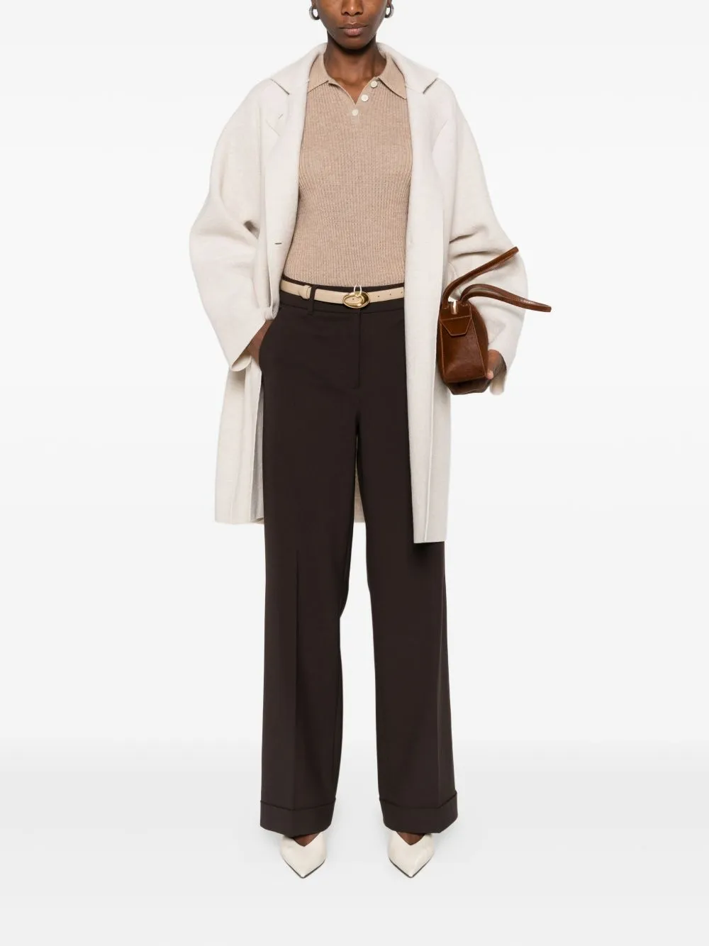 Harris Wharf London Coats Beige sold by Lord & Taylor product image thumbnail 4