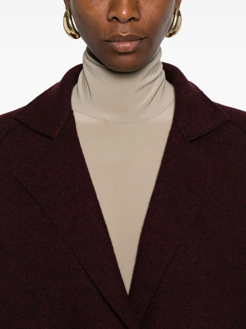 Harris Wharf London Coats Bordeaux sold by Lord & Taylor product image thumbnail 5