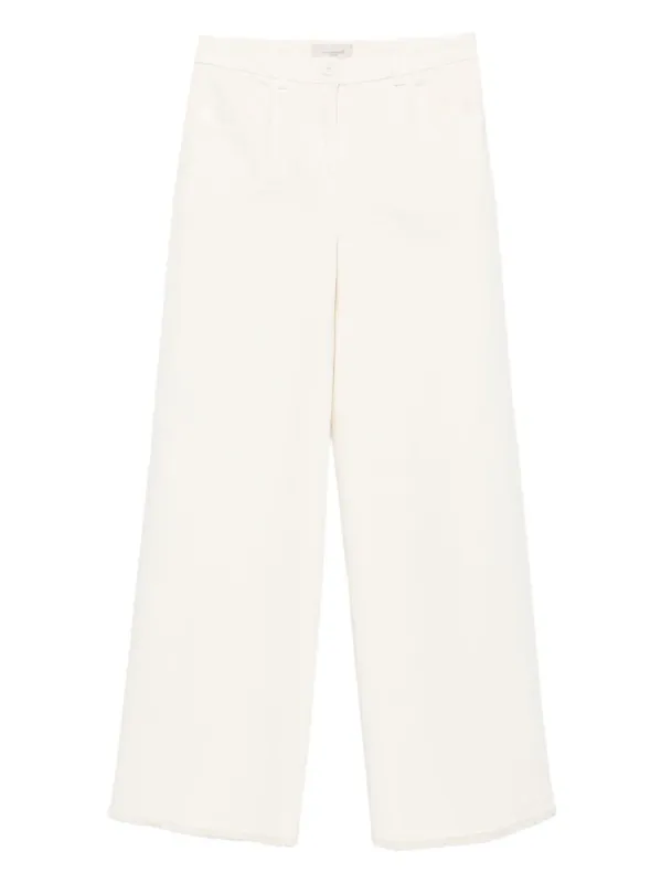 Via Masini 80 Trousers Cream sold by Lord & Taylor