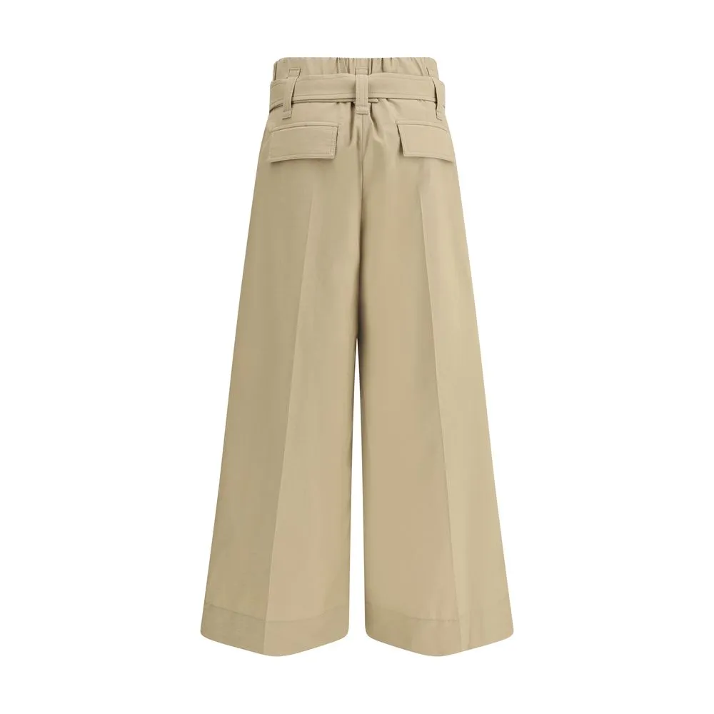 Pleated crop Pants sold by Lord & Taylor product image thumbnail 2