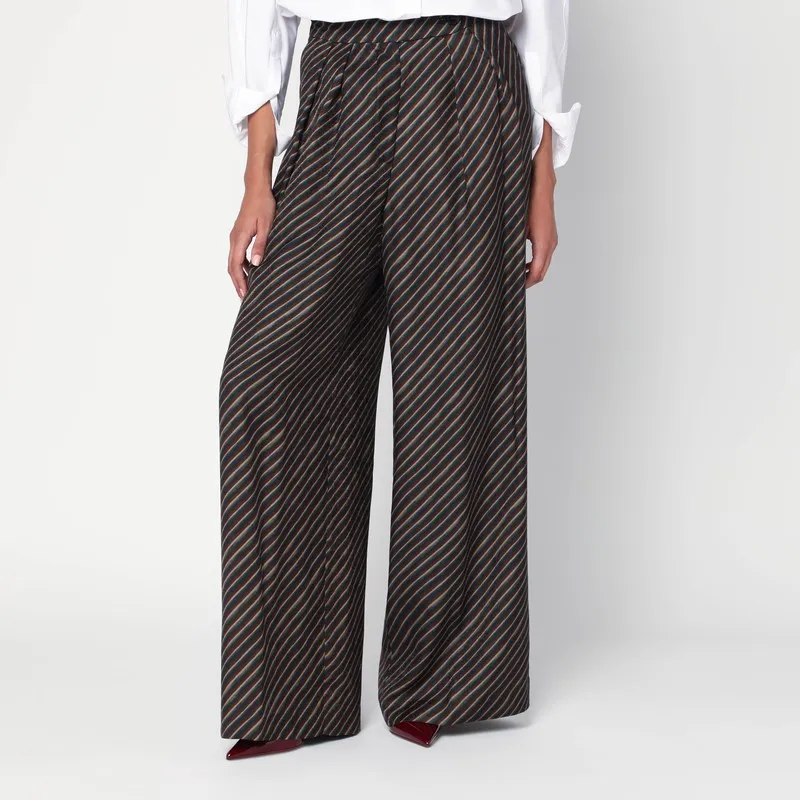 Dries Van Noten Palazzo pants with a pattern sold by Lord & Taylor
