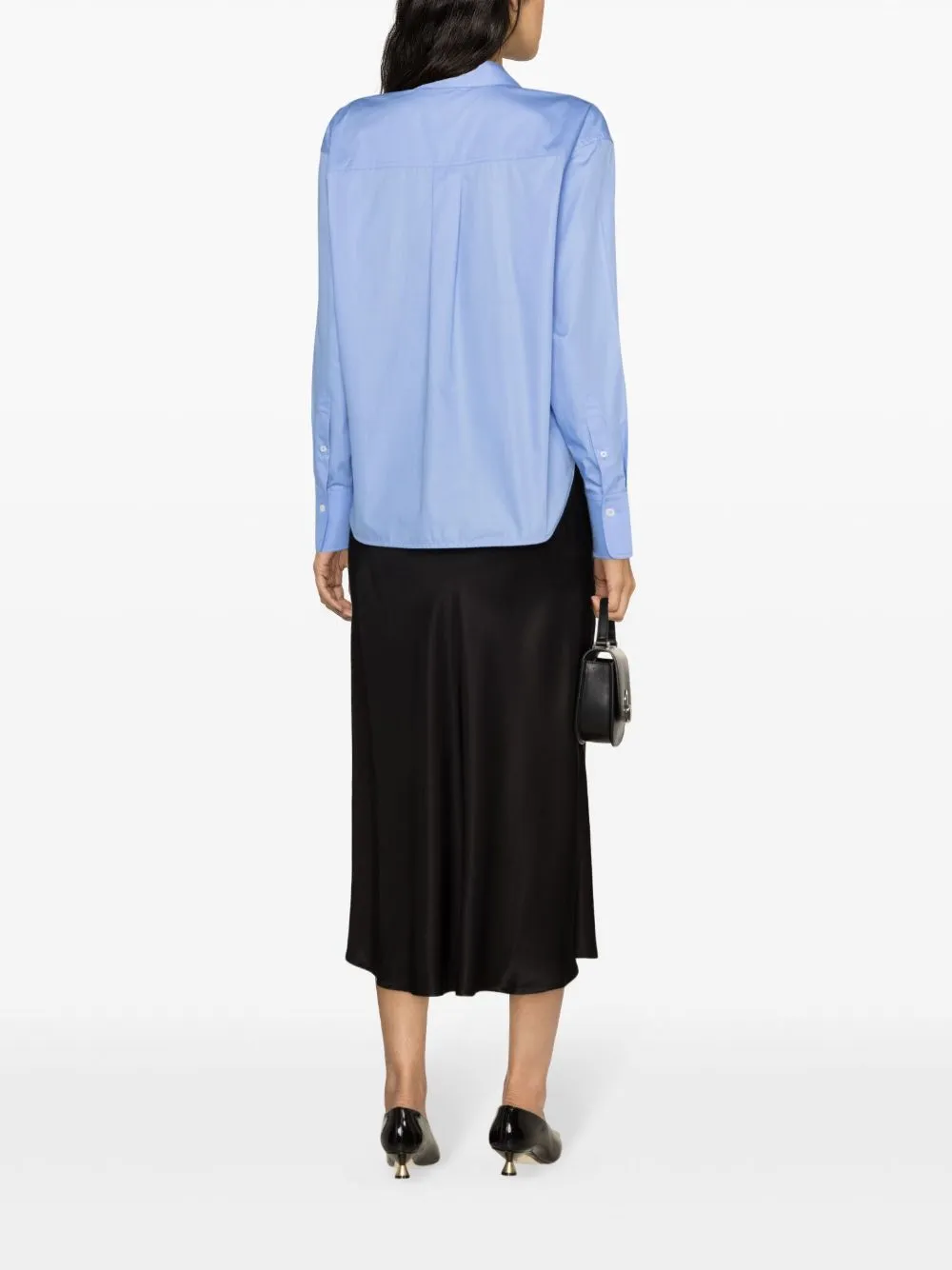 Victoria Beckham Shirts Clear Blue sold by Lord & Taylor product image thumbnail 3