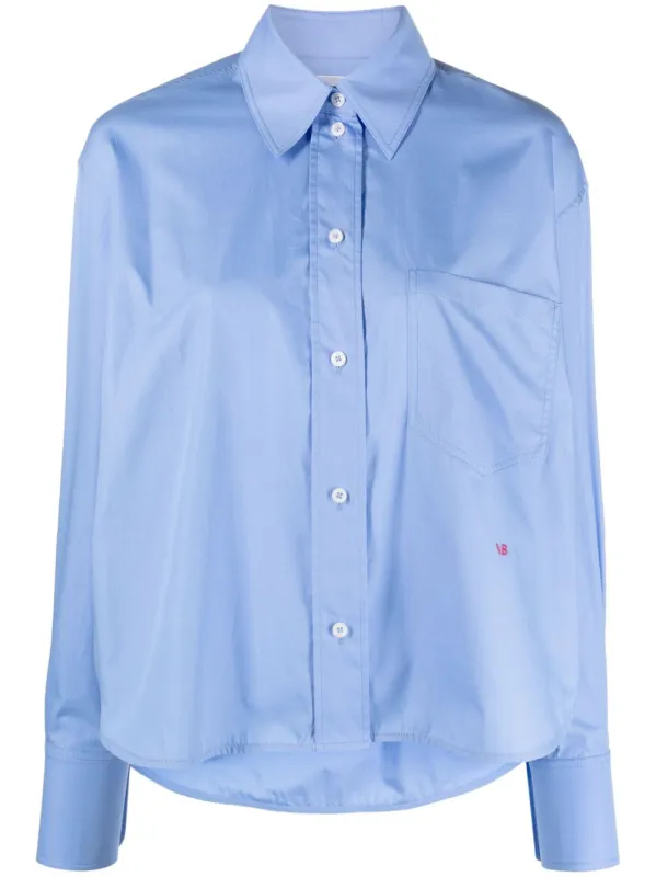 Victoria Beckham Shirts Clear Blue made by Victoria Beckham