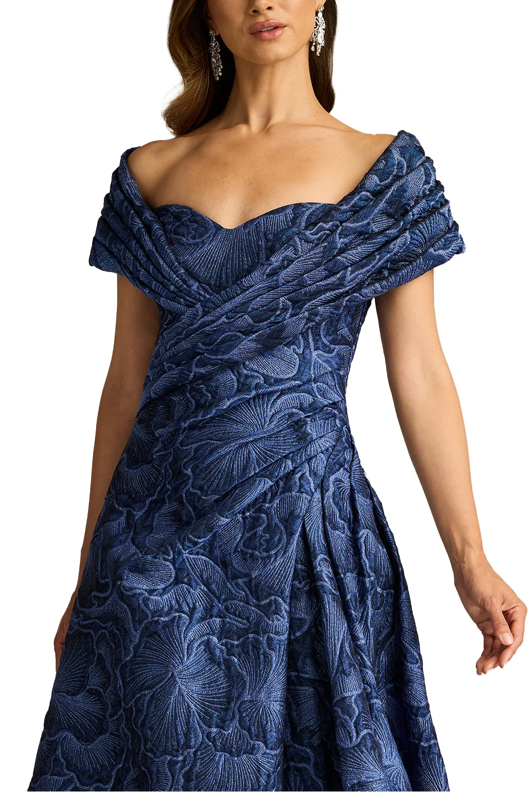 Durant Floral Jacquard Gown MDNIT sold by Lord & Taylor product image thumbnail 5