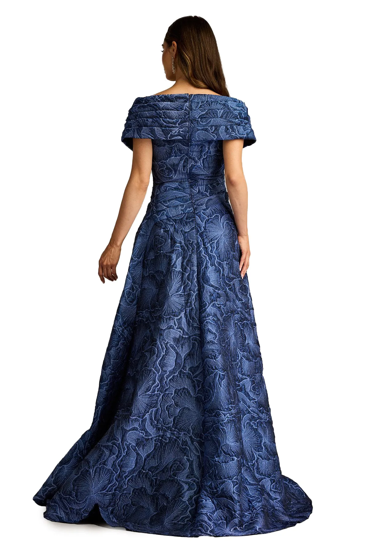Durant Floral Jacquard Gown MDNIT sold by Lord & Taylor